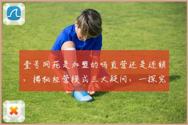 壹号网苑是加盟的吗直营还是连锁,揭秘经营模式三大疑问,一探究竟