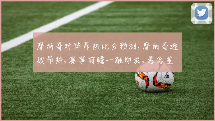 摩纳哥对阵昂热比分预测,摩纳哥迎战昂热,赛事前瞻一触即发,悬念重重